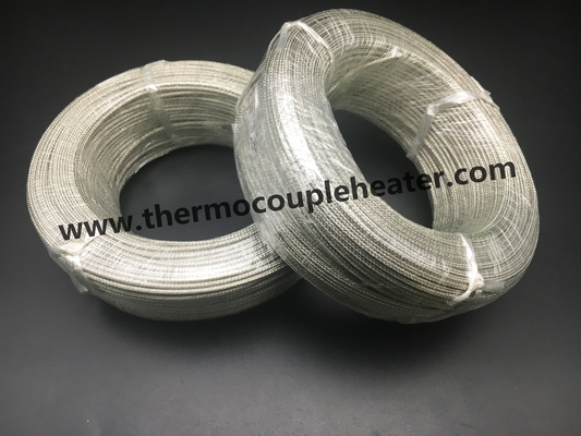 Kabel-Fiberglas der hohen Temperatur isolierte mit Edelstahl Mesh Protection