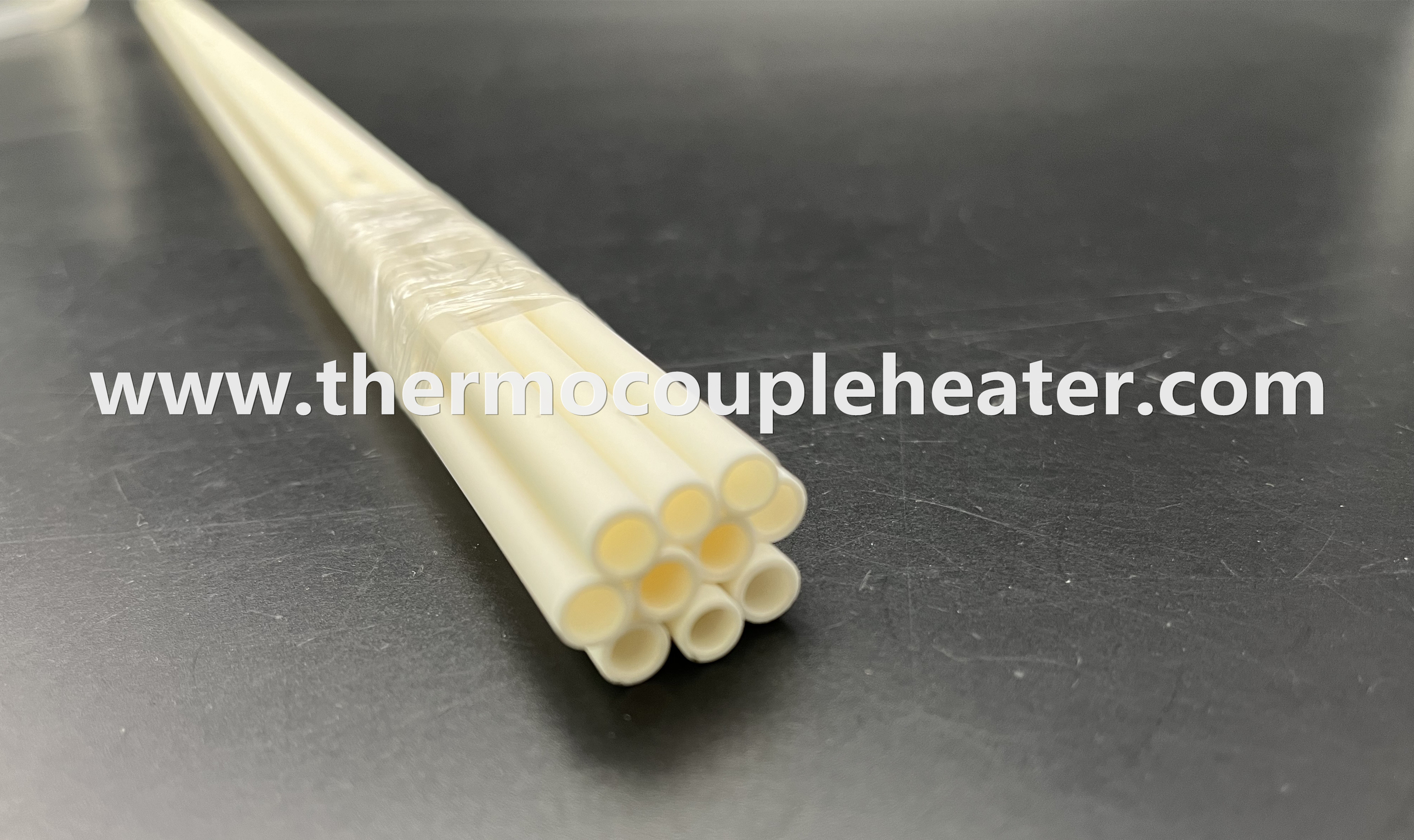 High Temperature Resistant Alumina Al2O3 Ceramic Thermocouple Protection Tube
