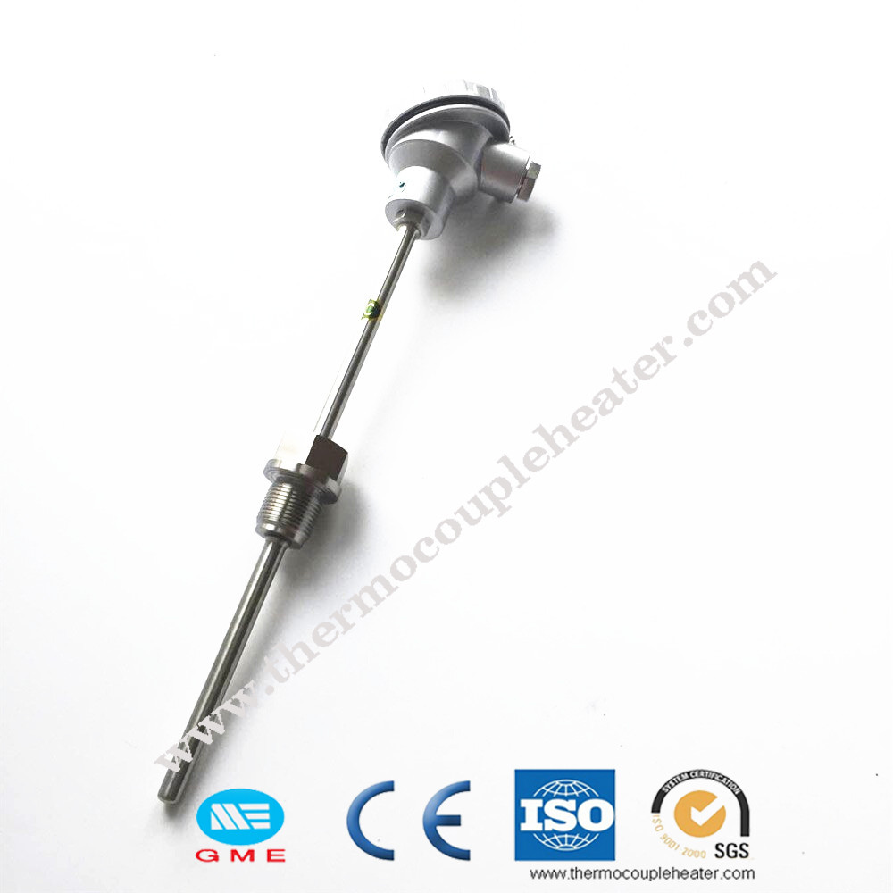 K Type Assembled Rtd Temperature Sensor Nichrome Resistance Length 150 -1000mm