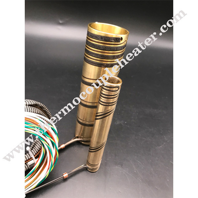 Hochleistungs-Brass-Düsenheizung mit J-Thermokoppel für industrielle Heizung