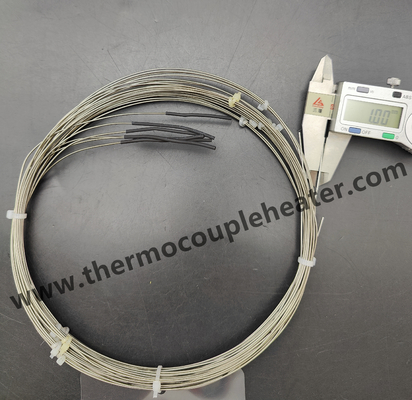 Halbfertiges Thermocouple Sensor Mineral Isolierter Durchmesser 1,0 mm mit freiliegenden Drähten