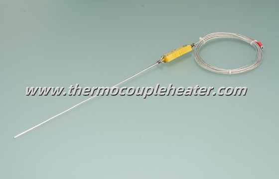 Mineralisoliertes Thermocouple Typ K mit verbundenen Verbindungen und Leitungen