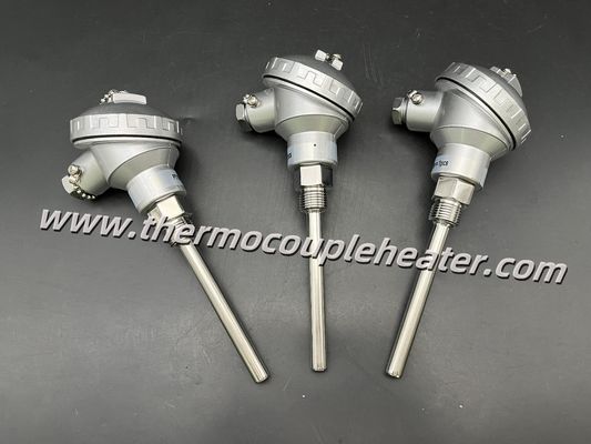 Präziser, stabiler, montierter PT100 RTD / Thermoelement-Temperatursensor mit Transmitter 4~20mA