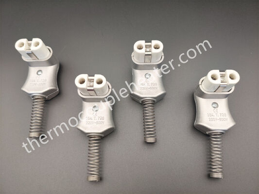 Hersteller Aluminiumlegierung Keramik Stecker Elektrischer Keramik Stecker Band Heizstecker Stecker und Steckdose