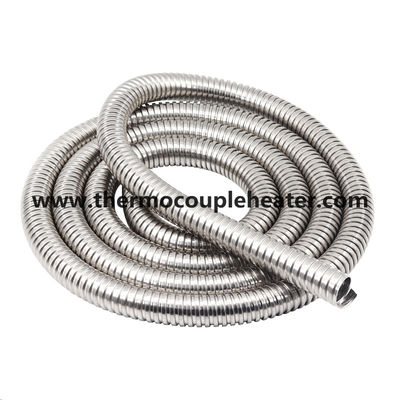 SUS304/321/316L verlegte gewölbte Schlauch-Rohrmuffe für Kabel-Schutz