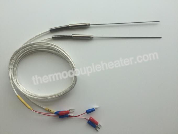 Ultra fein Edelstahl-Temperaturfühler 1.5mm Durchmesser-Pt100 mit Sonde