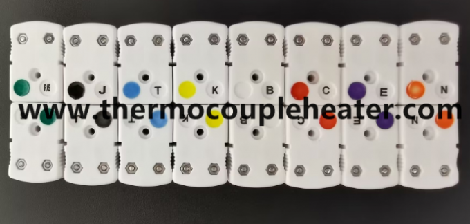 Keramische Thermocouple-Anschlüsse Typ J männliche und weibliche Standardgröße