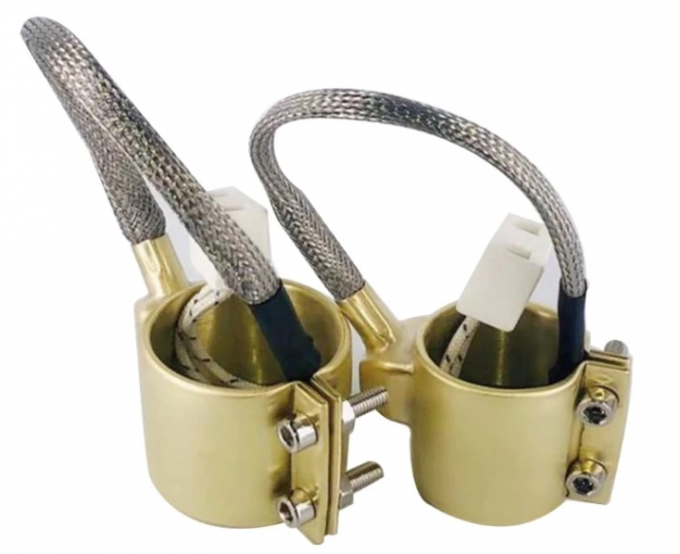 Heizungselement mit Kupfer-Mika-Band-Heizung aus industriellem Messing