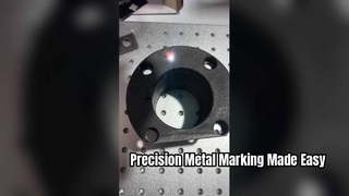20W Fiber Laser Marking Machine for Precision Metal Engraving